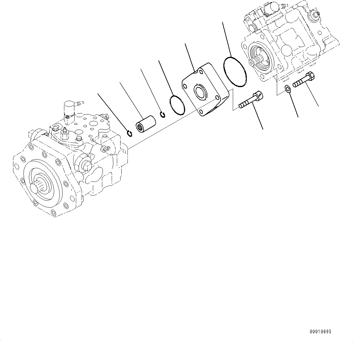Схема запчастей Komatsu D475ASD-5E0 - ВЕНТИЛЯТОР ОХЛАЖДЕНИЯ ПРИВОД ТРУБЫ, ВНУТР. ЧАСТИ, НАСОС ВЕНТИЛЯТОРА (/) (№7-) ВЕНТИЛЯТОР ОХЛАЖДЕНИЯ ПРИВОД ТРУБЫ