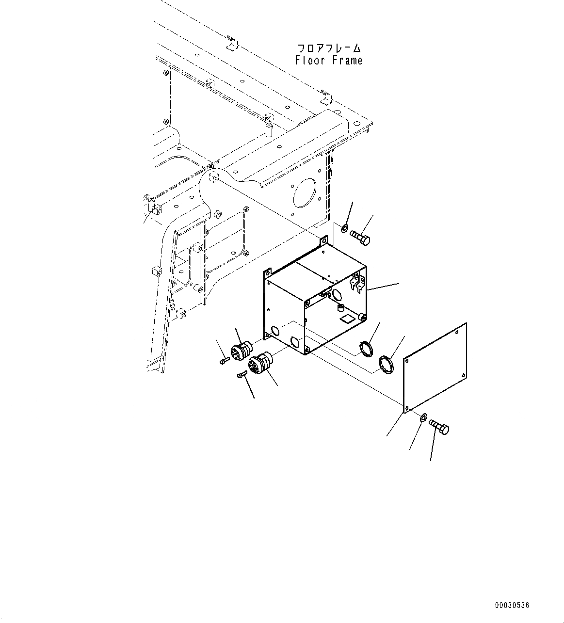 Схема запчастей Komatsu D475ASD-5E0 - БЕЗ VHMS (VHMS) КОНТРОЛЛЕР (№7-) БЕЗ VHMS (VHMS) КОНТРОЛЛЕР