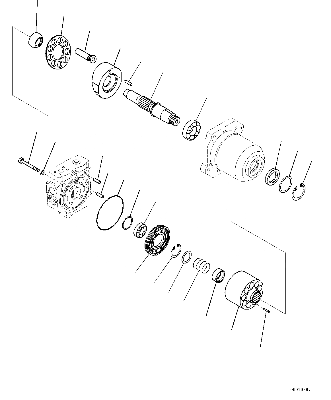 Схема запчастей Komatsu D475ASD-5E0 - ЗАЩИТА РАДИАТОРА, МОТОР ВЕНТИЛЯТОРА (/) (№7-) ЗАЩИТА РАДИАТОРА