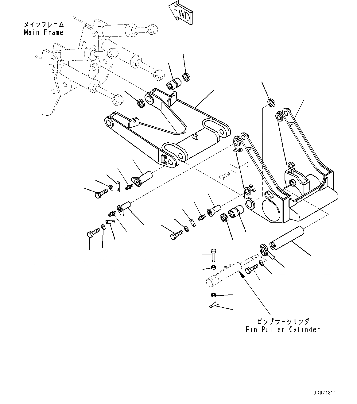 Схема запчастей Komatsu D475ASD-5E0 - РЫХЛИТЕЛЬ, BEAM И РУКОЯТЬ (№7-) РЫХЛИТЕЛЬ, С РЕГУЛИР. ГИГАНТСК. РЫХЛИТ