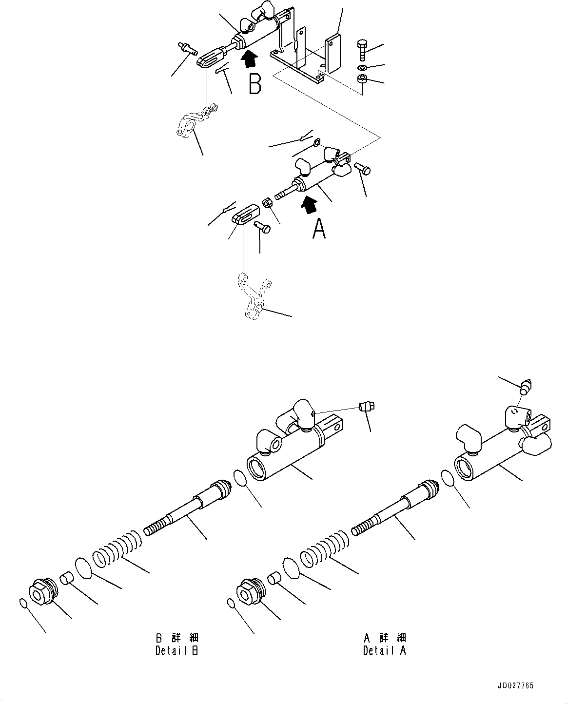 Схема запчастей Komatsu D21A-8E0 - КЛАПАН УПРАВЛЕНИЯ ПОВОРОТОМ, ТОРМОЗН. ЦИЛИНДР (№9-) КЛАПАН УПРАВЛЕНИЯ ПОВОРОТОМ, С MONO РЫЧАГ РУЛЕВ. УПРАВЛЕНИЕ