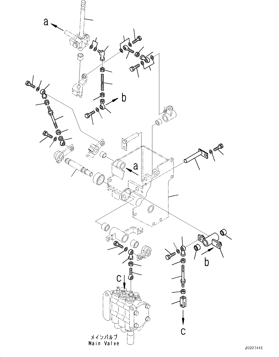 Схема запчастей Komatsu D21A-8E0 - DOZER РЫЧАГ УПРАВЛ-Я И МЕХАНИЗМ, РЫЧАГ УПРАВЛЕНИЯ РАБОЧИМ ОБОРУДОВАНИЕМ (/) (№9-) DOZER РЫЧАГ УПРАВЛ-Я И МЕХАНИЗМ, PROVISION ДЛЯ -POINT СЦЕПКА, БЕЗ КАБИНА ROPS