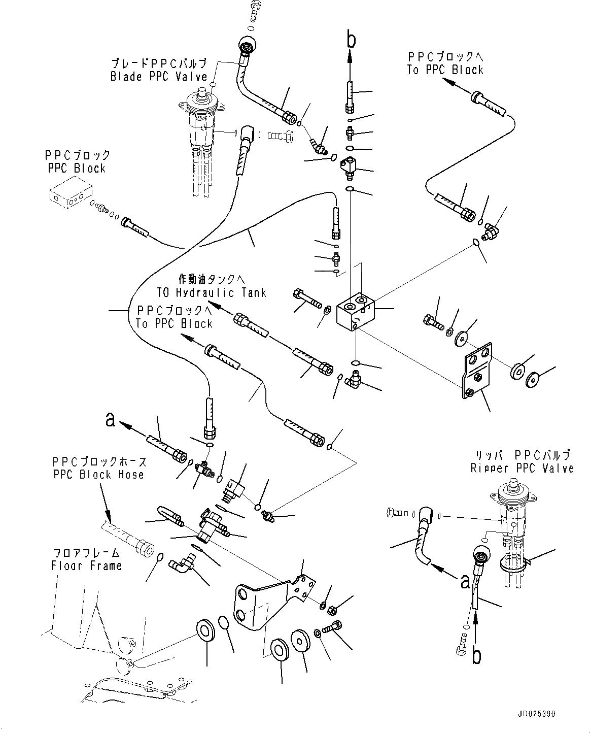 Схема запчастей Komatsu D475ASD-5E0 - ОСНОВН. КОНСТРУКЦИЯ, ОТВАЛ ТРУБЫ (№7-) ОСНОВН. КОНСТРУКЦИЯ, ОТВАЛ С ДВОЙН. ПЕРЕКОСОМ, MINING СПЕЦ-ЯIFICATION, OPERATOR COMДЛЯT IMPROVEMENT ДЛЯ KAL