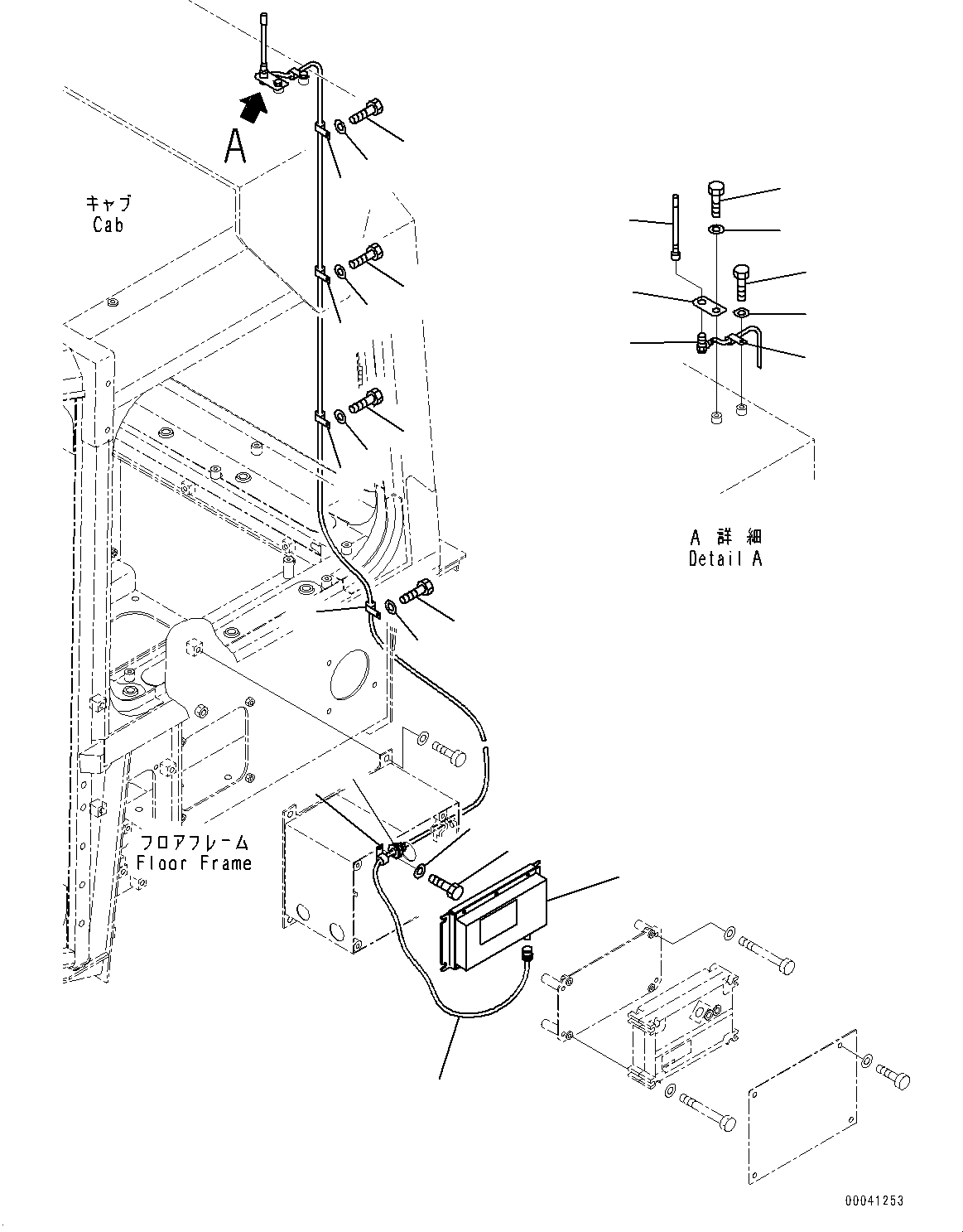 Схема запчастей Komatsu D475ASD-5E0 - VHMS (VHMS) КОНТРОЛЛЕР, (/) (№7-) VHMS (VHMS) КОНТРОЛЛЕР, MINING СПЕЦ-ЯIFICATION