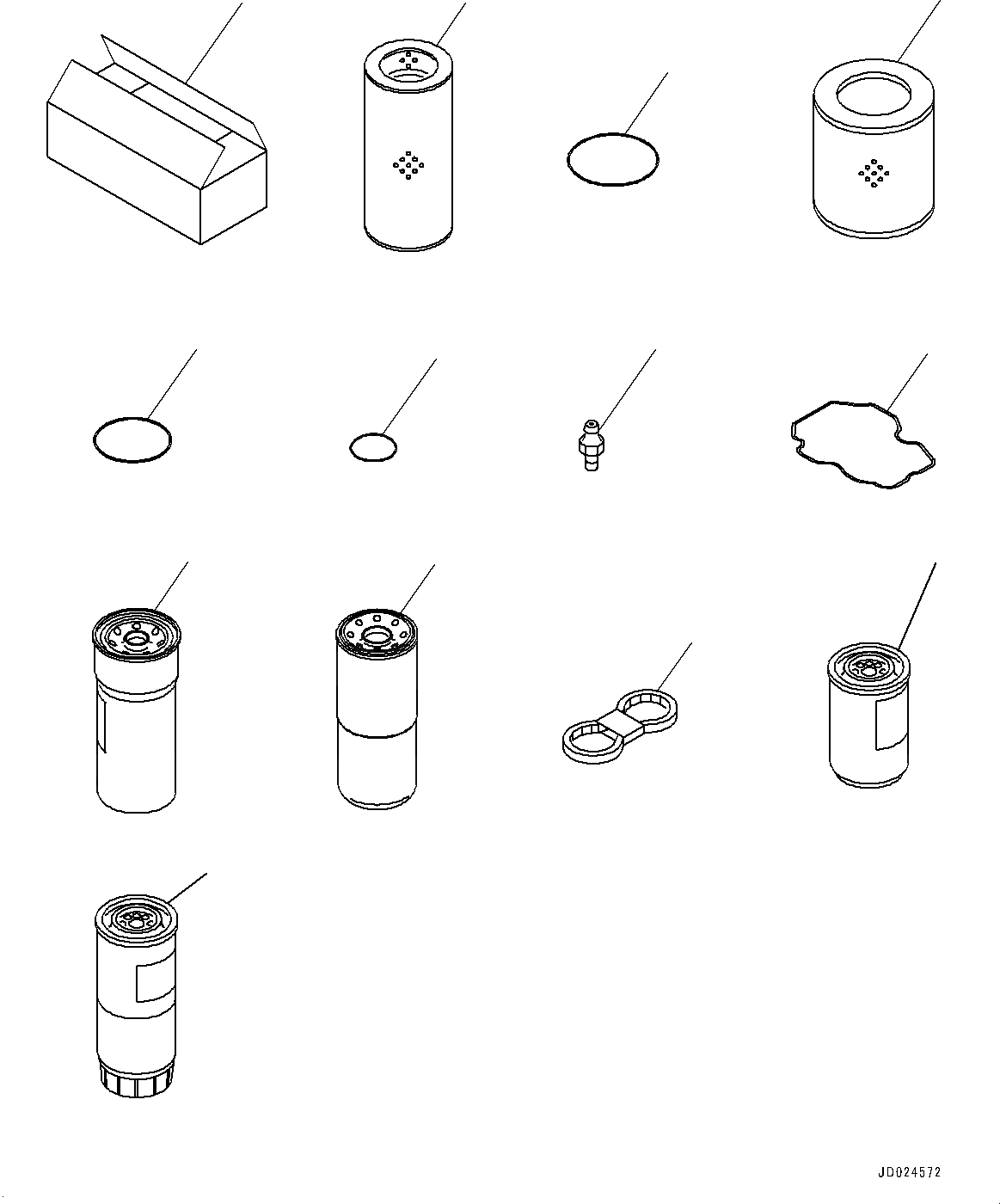 Схема запчастей Komatsu D475ASD-5E0 - ЗАП. ЧАСТИ (№7-) ЗАП. ЧАСТИ