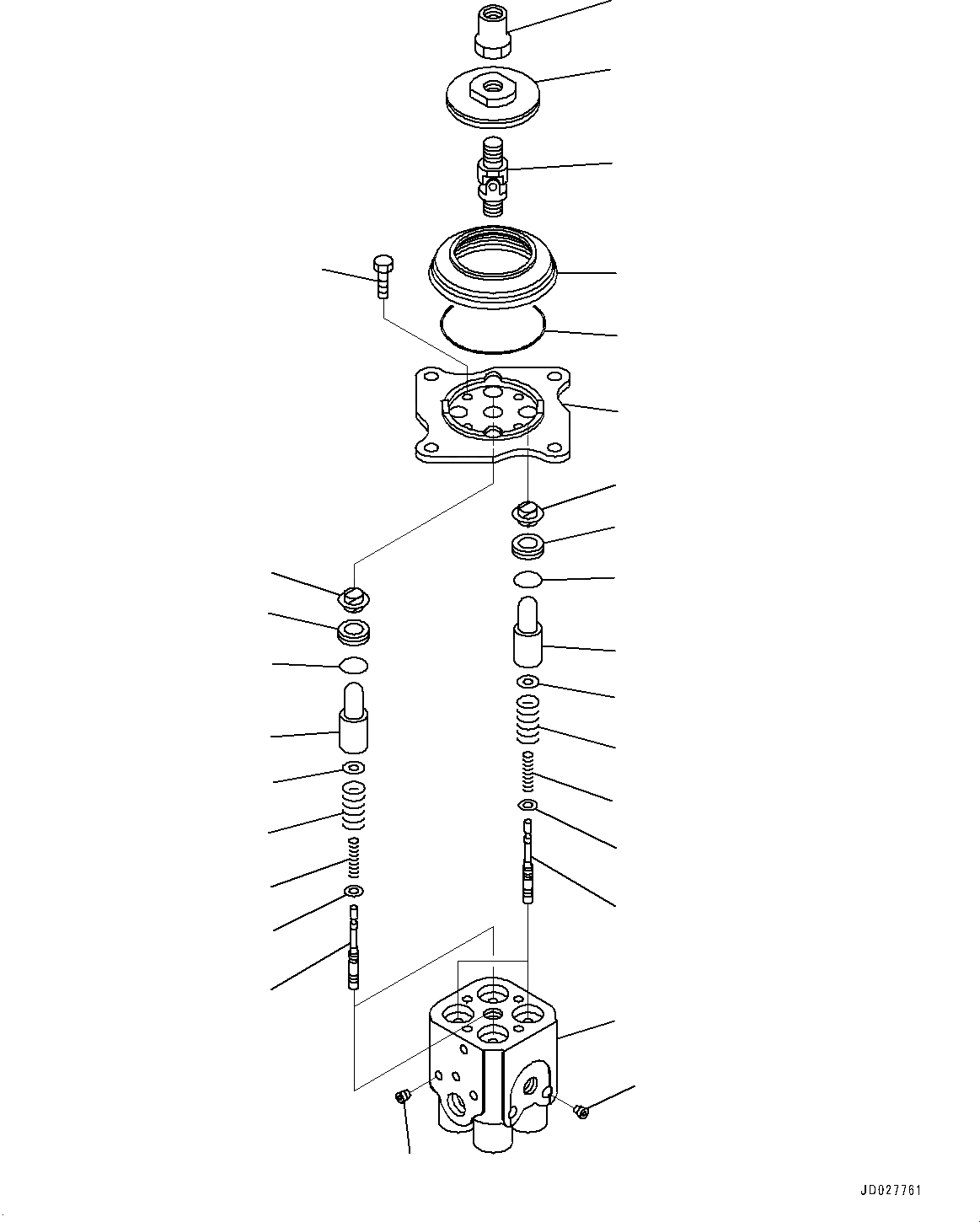 Схема запчастей Komatsu D21P-8E0 - КЛАПАН УПРАВЛЕНИЯ ПОВОРОТОМ, ВНУТР. ЧАСТИ, КЛАПАН РУЛЕВОГО УПРАВЛЕНИЯ (№9-) КЛАПАН УПРАВЛЕНИЯ ПОВОРОТОМ, С MONO РЫЧАГ РУЛЕВ. УПРАВЛЕНИЕ