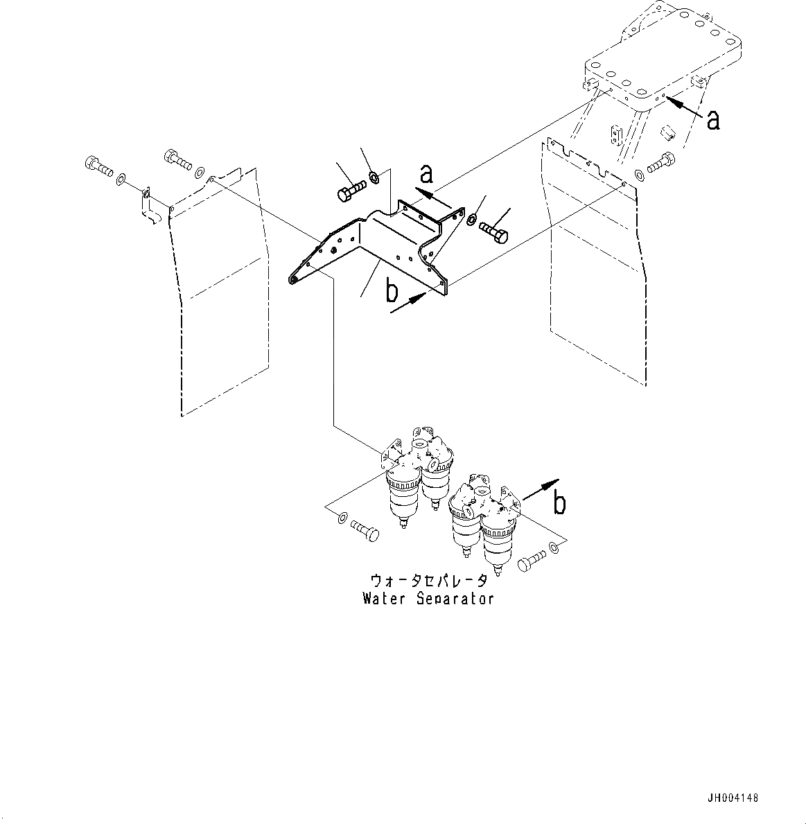 Схема запчастей Komatsu D475A-5E0 - ТОПЛИВОПРОВОД., КРЕПЛЕНИЕ ВОДООТДЕЛИТЕЛЯ (№7-) ТОПЛИВОПРОВОД., EXTREMELY BAD ТОПЛИВН. И ПЛОХ. ТОПЛИВО ARRANGEMENT СПЕЦ-Я. ВОДН.+DUST, PROVISION ДЛЯ ТОПЛИВН. БЫСТР. ЗАПРАВ. СИСТЕМА