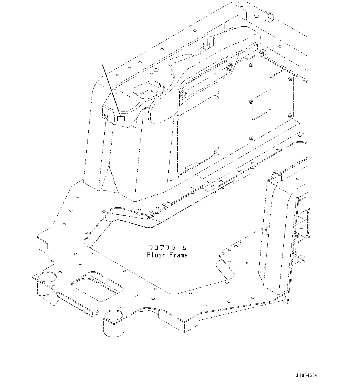 Схема запчастей Komatsu D475A-5E0 - KOMTRAX ПЛАСТИНА (№-) KOMTRAX ПЛАСТИНА