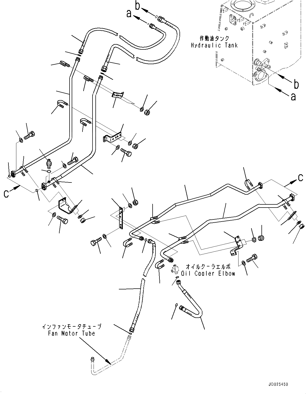 Схема запчастей Komatsu D475A-5E0 - ВЕНТИЛЯТОР ОХЛАЖДЕНИЯ ПРИВОД ТРУБЫ, ВОЗВРАТ. ТРУБЫ (№7-) ВЕНТИЛЯТОР ОХЛАЖДЕНИЯ ПРИВОД ТРУБЫ, MINING СПЕЦ-ЯIFICATION, OPERATOR COMДЛЯT IMPROVEMENT ДЛЯ KAL
