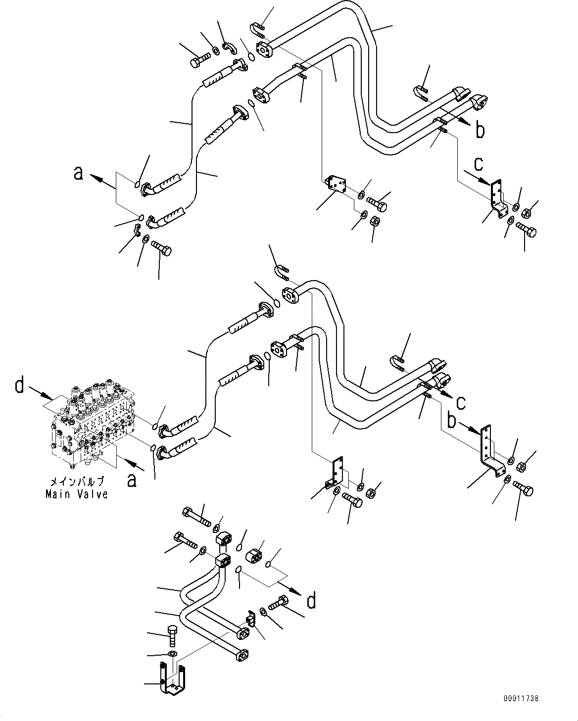 Схема запчастей Komatsu D475A-5E0 - КРЫЛО, ПОДАЮЩ. И ГИДРОЛИНИЯ РЫХЛИТЕЛЯ (№7-) КРЫЛО, OPERATOR COMДЛЯT IMPROVEMENT ДЛЯ KAL