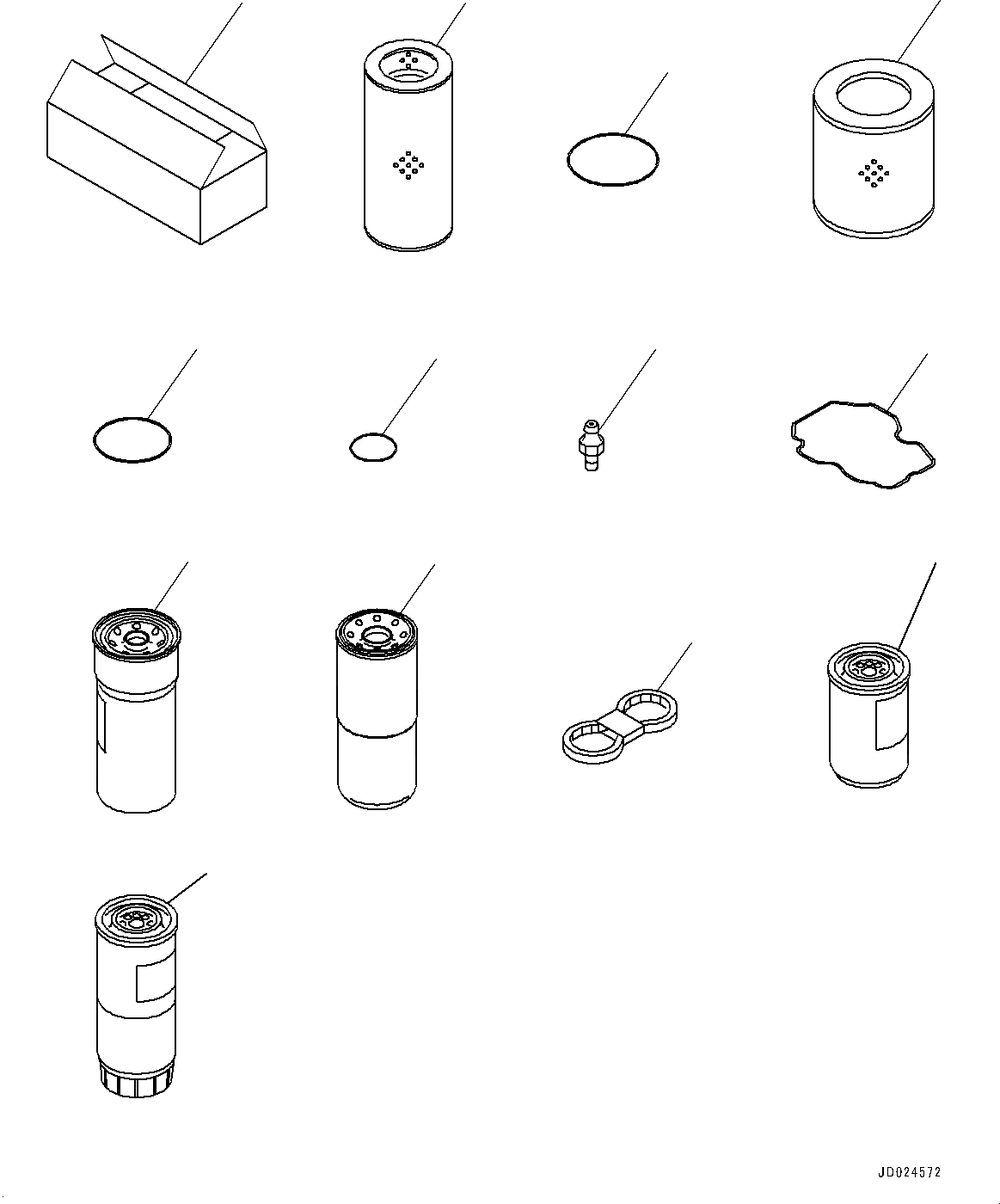 Схема запчастей Komatsu D475A-5E0 - ЗАП. ЧАСТИ (№7-) ЗАП. ЧАСТИ
