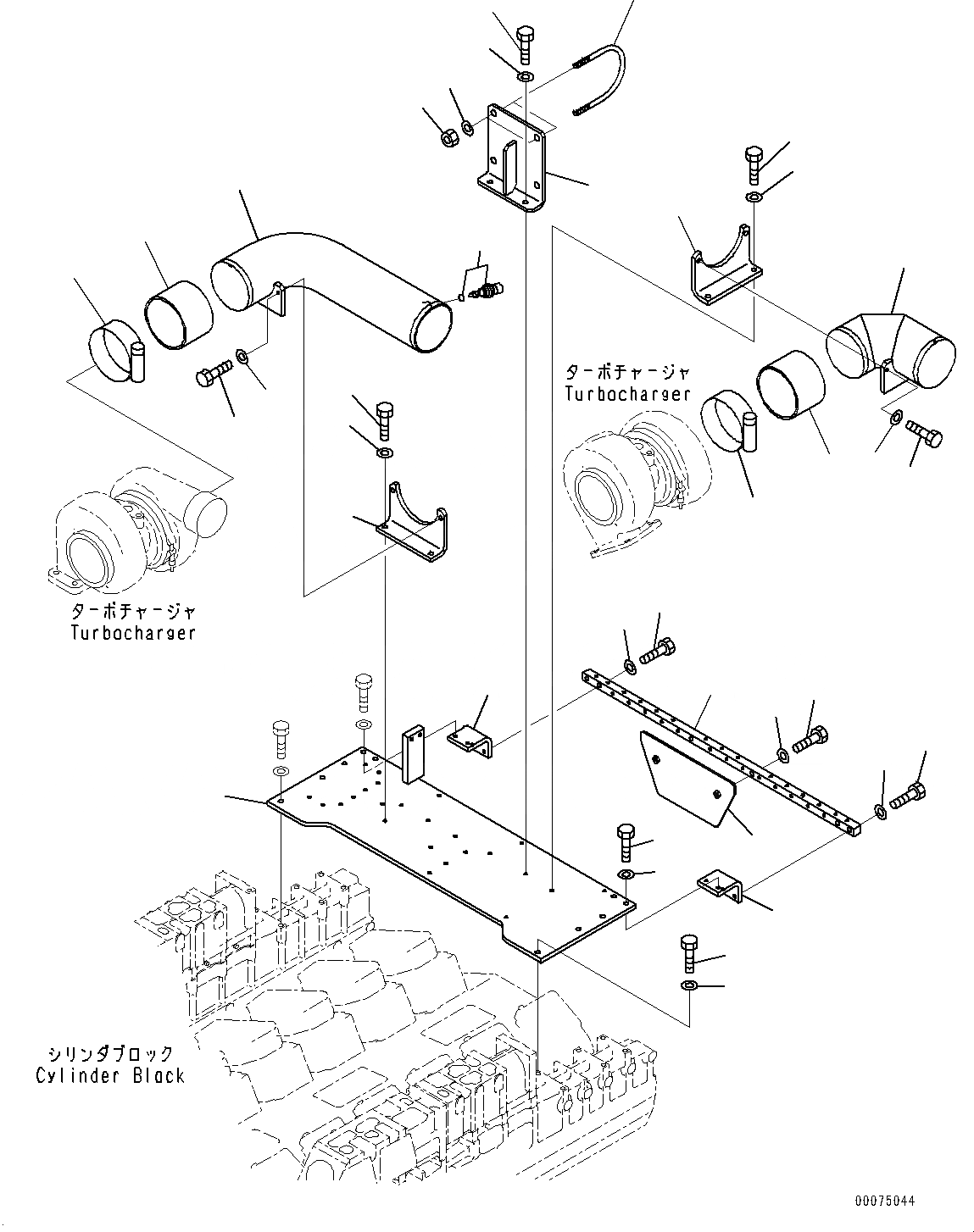 Схема запчастей Komatsu SAA12V140E-3A - ВОЗДУХООЧИСТИТЕЛЬ СУППОРТ (№9-) ВОЗДУХООЧИСТИТЕЛЬ СУППОРТ, ДЛЯ EXTRA BAD ТОПЛИВН. И ПЛОХ. ТОПЛИВО СПЕЦ-ЯIFICATION, ВОДН.+DUST, ДОПОЛН. ФИЛЬТР.