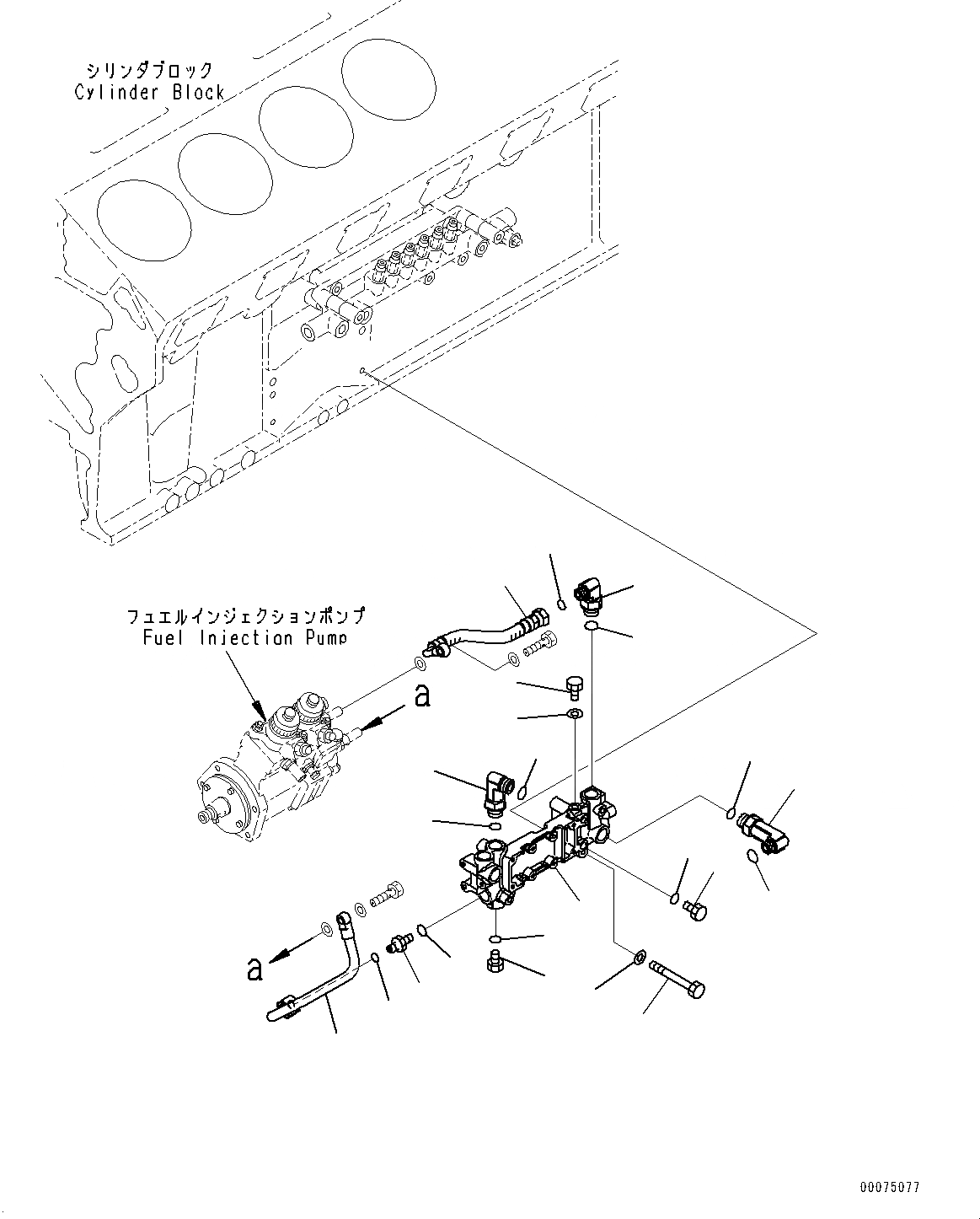 Схема запчастей Komatsu SAA12V140E-3A - ТОПЛИВОПРОВОД., ЛЕВ. ГРУПП. (/) (№9-) ТОПЛИВОПРОВОД., ДЛЯ EXTRA BAD ТОПЛИВН. И ПЛОХ. ТОПЛИВО СПЕЦ-ЯIFICATION, ВОДН.+DUST, ДОПОЛН. ФИЛЬТР.