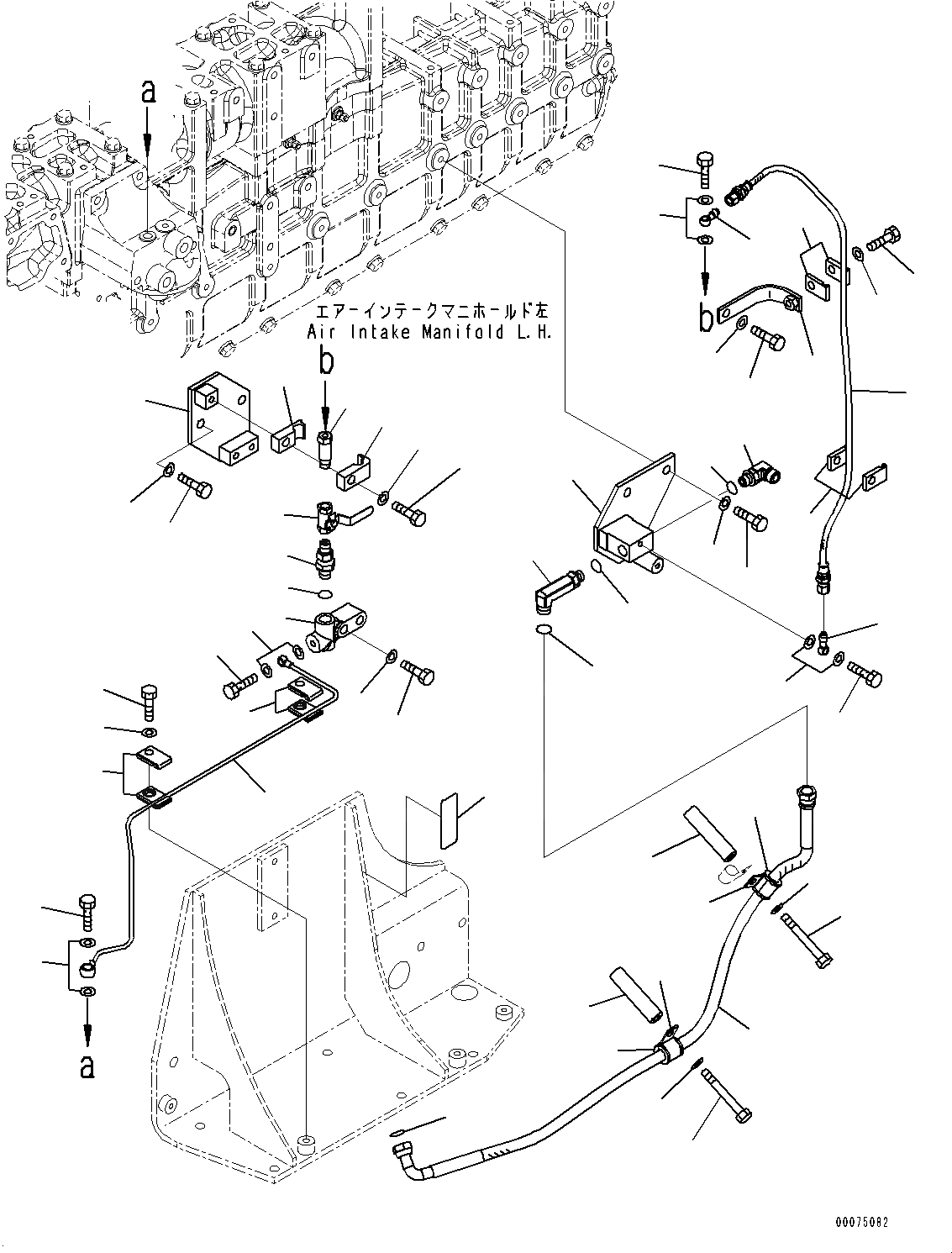 Схема запчастей Komatsu SAA12V140E-3A - ТОПЛИВОПРОВОД., ВОЗДУШН. ВЕНТИЛЯЦИЯ, ЛЕВ. (№9-) ТОПЛИВОПРОВОД., ДЛЯ EXTRA BAD ТОПЛИВН. И ПЛОХ. ТОПЛИВО СПЕЦ-ЯIFICATION, ВОДН.+DUST, ДОПОЛН. ФИЛЬТР.
