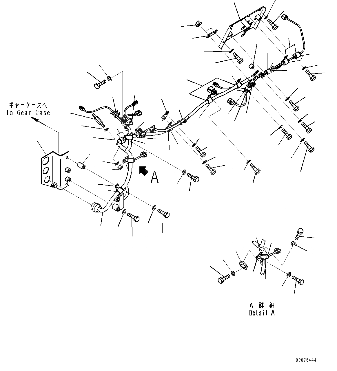 Схема запчастей Komatsu SAA12V140E-3A - ПРОВОДКА, (/7) (№7-) ПРОВОДКА, ДЛЯ ХОЛОДН. AREA СПЕЦ-ЯIFICATION A (- DEG C), EXTRA BAD ТОПЛИВН. И ПЛОХ. ТОПЛИВО СПЕЦ-ЯIFICATION, ВОДН.+DUST, ДОПОЛН. FI