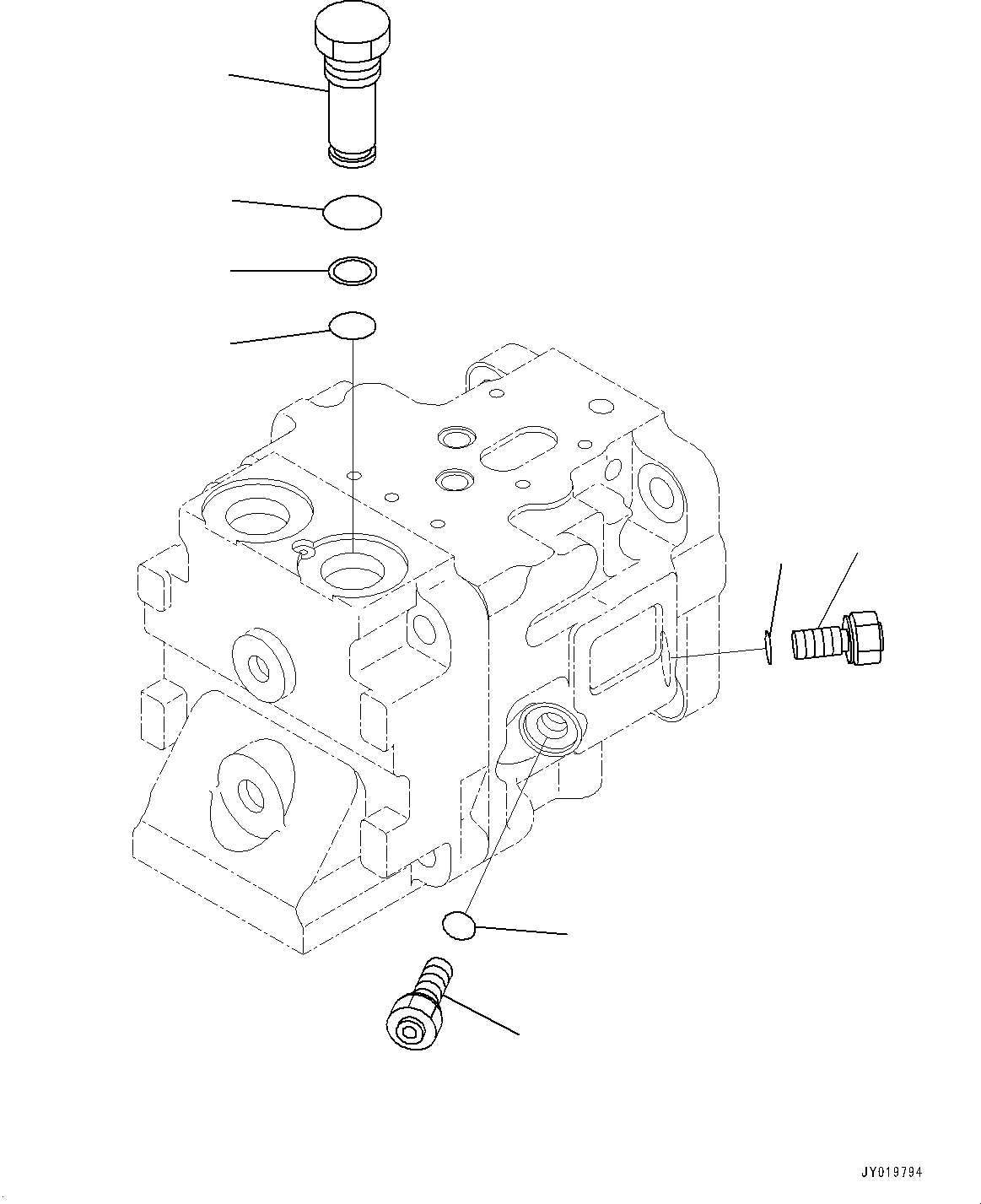 Схема запчастей Komatsu WA600-6 - ГИДРОТРАНСФОРМАТОР И ТРАНСМИССИЯ, НАСОС ВЕНТИЛЯТОРА (7/7) (№8-) ГИДРОТРАНСФОРМАТОР И ТРАНСМИССИЯ, БЕЗ ТОРМОЗ. МАСЛ. СИСТЕМА ОХЛАЖДЕНИЯ