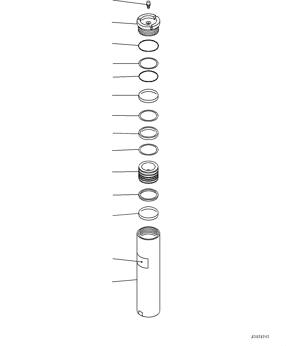 Схема запчастей Komatsu WA600-6 - ТОРМОЗ. КОРПУС ТРУБЫ, АККУМУЛЯТОР (№8-8) ТОРМОЗ. КОРПУС ТРУБЫ, С ADVANCED УПРАВЛ-Е ДЖОЙСТИКОМ (AJSS), С VHMS (VHMS)