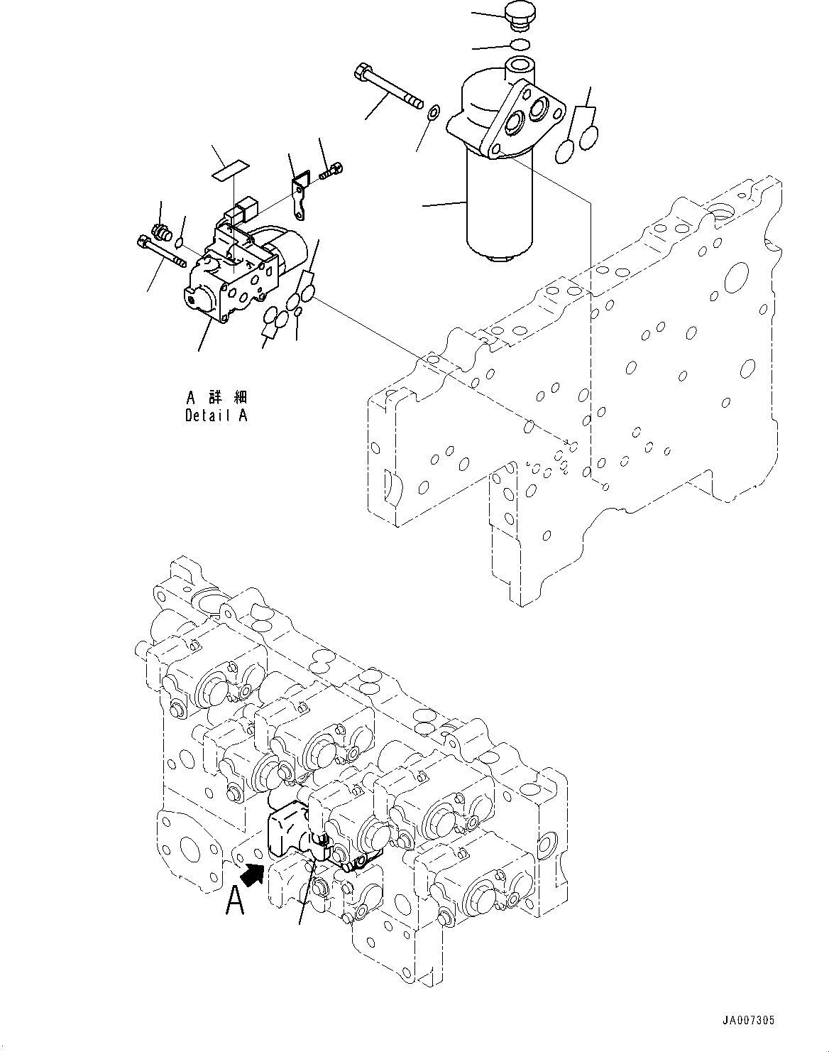 Схема запчастей Komatsu WA600-6R - ГИДРОТРАНСФОРМАТОР И ТРАНСМИССИЯ, MODULATION КЛАПАН (/) (№-) ГИДРОТРАНСФОРМАТОР И ТРАНСМИССИЯ, БЕЗ ТОРМОЗ. МАСЛ. СИСТЕМА ОХЛАЖДЕНИЯ