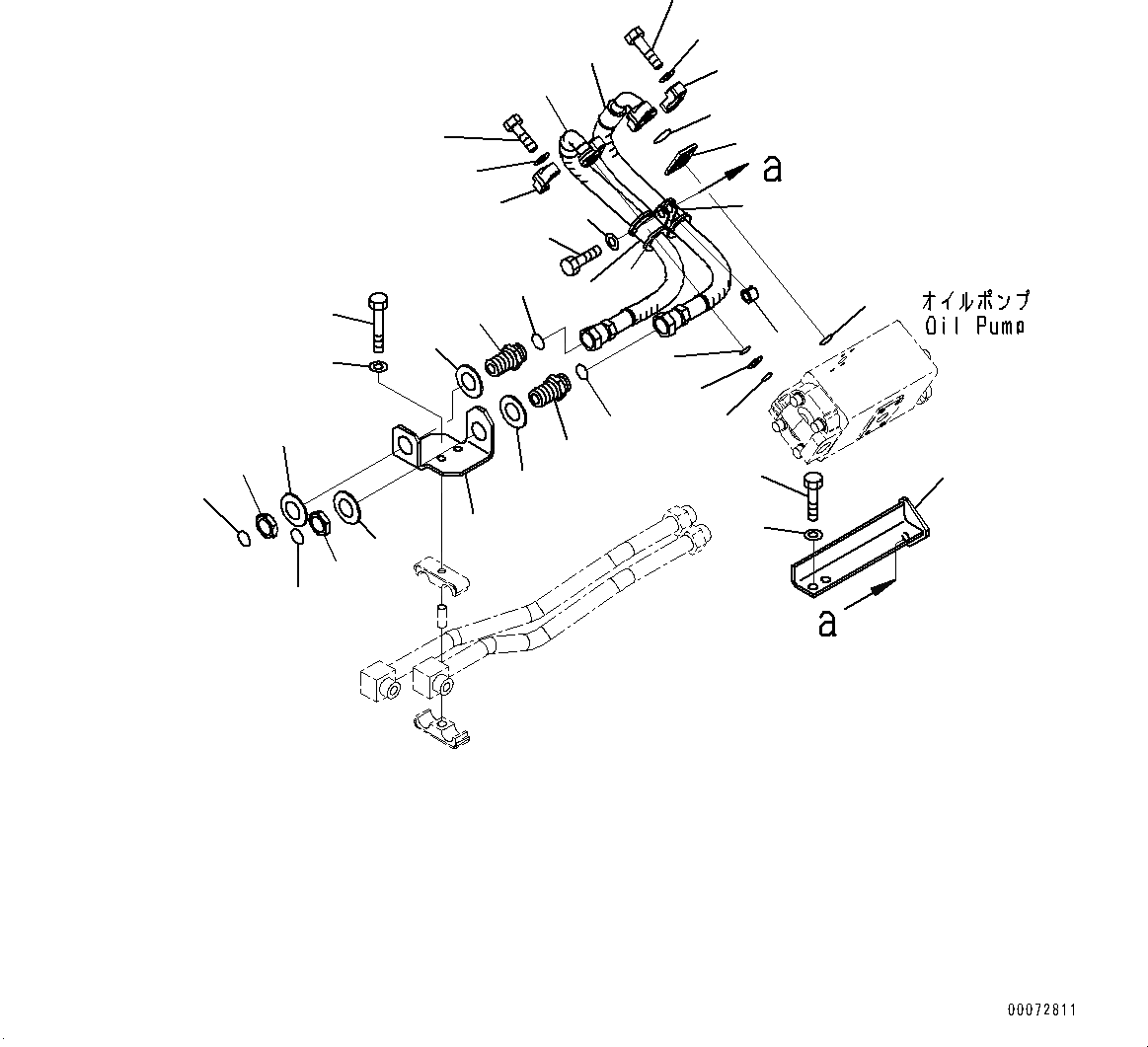 Схема запчастей Komatsu WA600-6R - ГИДРОТРАНСФОРМАТОР И ТРАНСМИССИЯ, ПОДАЮЩ. ТРУБЫ (/) (№-) ГИДРОТРАНСФОРМАТОР И ТРАНСМИССИЯ, НАКЛОН.ABLE РУЛЕВОЕ КОЛЕСО, ЭКСТРЕНН. РУЛЕВ. УПРАВЛЕНИЕ, АВТОМАТИЧ. УПРАВЛ-Е ТИП, ТОРМОЗ. МАСЛ. СИСТЕМА ОХЛАЖДЕНИЯ