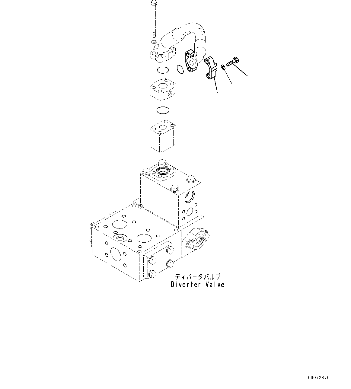 Схема запчастей Komatsu WA600-6R - КЛАПАН УПРАВЛЕНИЯ ПОВОРОТОМ, КОМПОНЕНТЫ (/) (№-) КЛАПАН УПРАВЛЕНИЯ ПОВОРОТОМ, ЭКСТРЕНН. РУЛЕВ. УПРАВЛЕНИЕ, АВТОМАТИЧ. УПРАВЛ-Е ТИП, VHMS