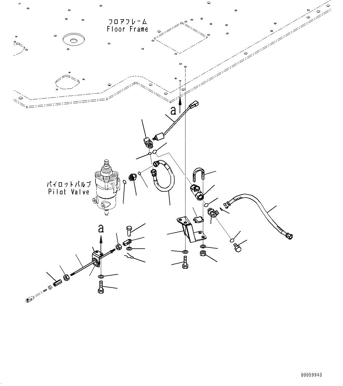 Схема запчастей Komatsu WA600-6R - ПОЛ, ГЛАВН. КЛАПАН ТРУБЫ (№-) ПОЛ, С VHMS (VHMS) КОНТРОЛЛЕР ORBCOMM GPS, С MM РЕМЕНЬ БЕЗОПАСНОСТИ