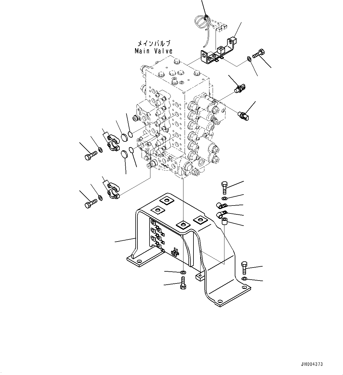 Схема запчастей Komatsu HB205-1 - УПРАВЛЯЮЩ. КЛАПАН, КОРПУС КЛАПАНА И ДАТЧИК (№-) УПРАВЛЯЮЩ. КЛАПАН, С -ДОПОЛН. АКТУАТОР ТРУБЫ, АККУМУЛЯТОР