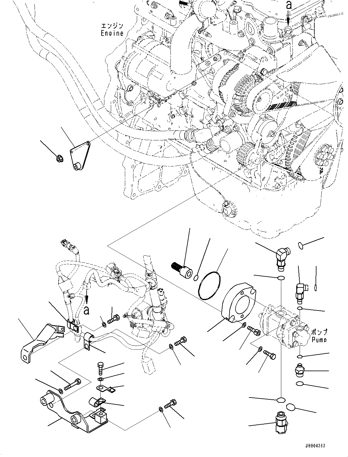 Схема запчастей Komatsu HB215LC-1 - КОМПОНЕНТЫ ДВИГАТЕЛЯ, МОТОР КОМПОНЕНТЫ (/) (№7-97) КОМПОНЕНТЫ ДВИГАТЕЛЯ, С AMP. ГЕНЕРАТОР, .KW СТАРТЕР, ДЛЯ CHINA 2 EX-GAS REGULATION ARRANGEMENT