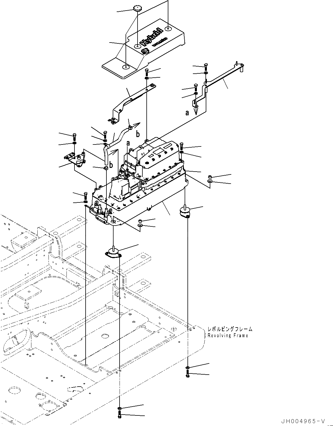 Схема запчастей Komatsu HB215LC-1 - ЭЛЕКТРИЧ. ПРОВОДКА, INVERTER КРЫШКАACITOR (№-) ЭЛЕКТРИЧ. ПРОВОДКА, С ЭКСТРЕНН. СТОП ПЕРЕКЛЮЧАТЕЛЬ