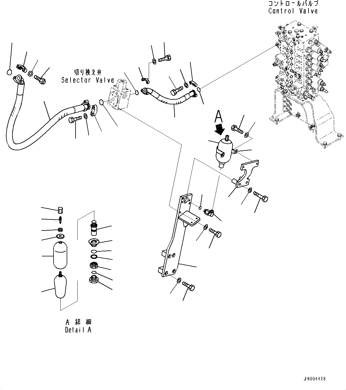 Схема запчастей Komatsu HB215LC-1 - НАВЕСН. ОБОРУД ТРУБЫ, ОСНОВН. ТРУБЫ, ПРАВ. (№-) НАВЕСН. ОБОРУД ТРУБЫ, -ДОПОЛН. АКТУАТОР ТРУБЫ, АККУМУЛЯТОР, NIPPON PNEUMATIC ГИДРОМОЛОТ КОМПЛЕКТ