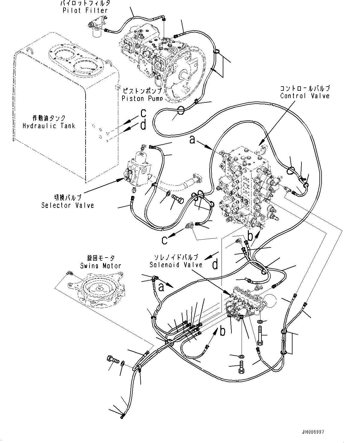 Схема запчастей Komatsu HB215LC-1 - СОЛЕНОИДНЫЙ КЛАПАН ТРУБЫ, ТРУБЫ (№779-9) СОЛЕНОИДНЫЙ КЛАПАН ТРУБЫ, ДЛЯ -ДОПОЛН. АКТУАТОР ТРУБЫ, АККУМУЛЯТОР