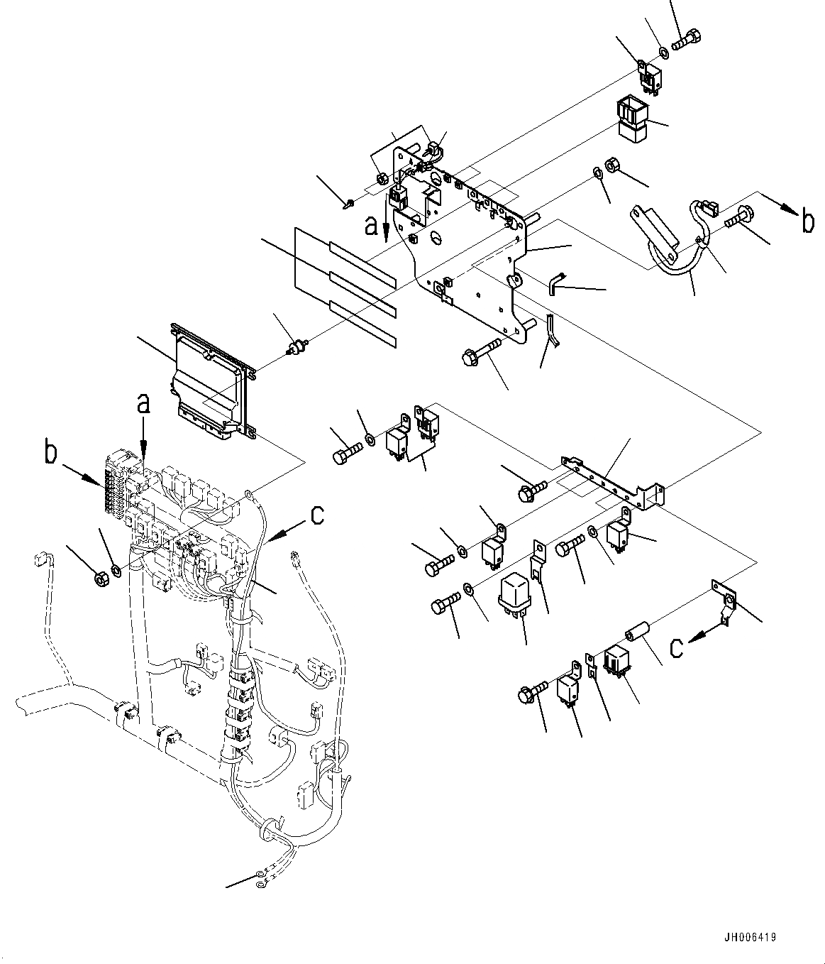 Схема запчастей Komatsu HB215LC-1 - КАБИНА, КАБИНА IN ЧАСТИ, SUB ПЛАСТИНА И РЕЛЕ (№9-) КАБИНА, ЗАЩИТА ОТ ВАНДАЛИЗМА, -ДОПОЛН. АКТУАТОР ТРУБЫ, АККУМУЛЯТОР, AM-FM РАДИО ДЛЯ АЗИИ, ДЛЯ АВСТРАЛИИ