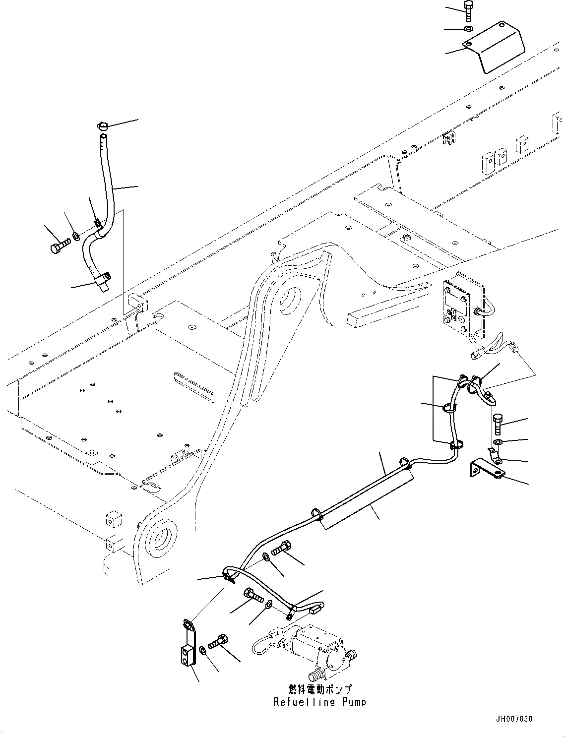 Схема запчастей Komatsu HB215LC-1 - ЗАПРАВОЧН.LING НАСОС, НАСОС КОМПОНЕНТЫ (№-) ЗАПРАВОЧН.LING НАСОС, ЕС ARRANGEMENT