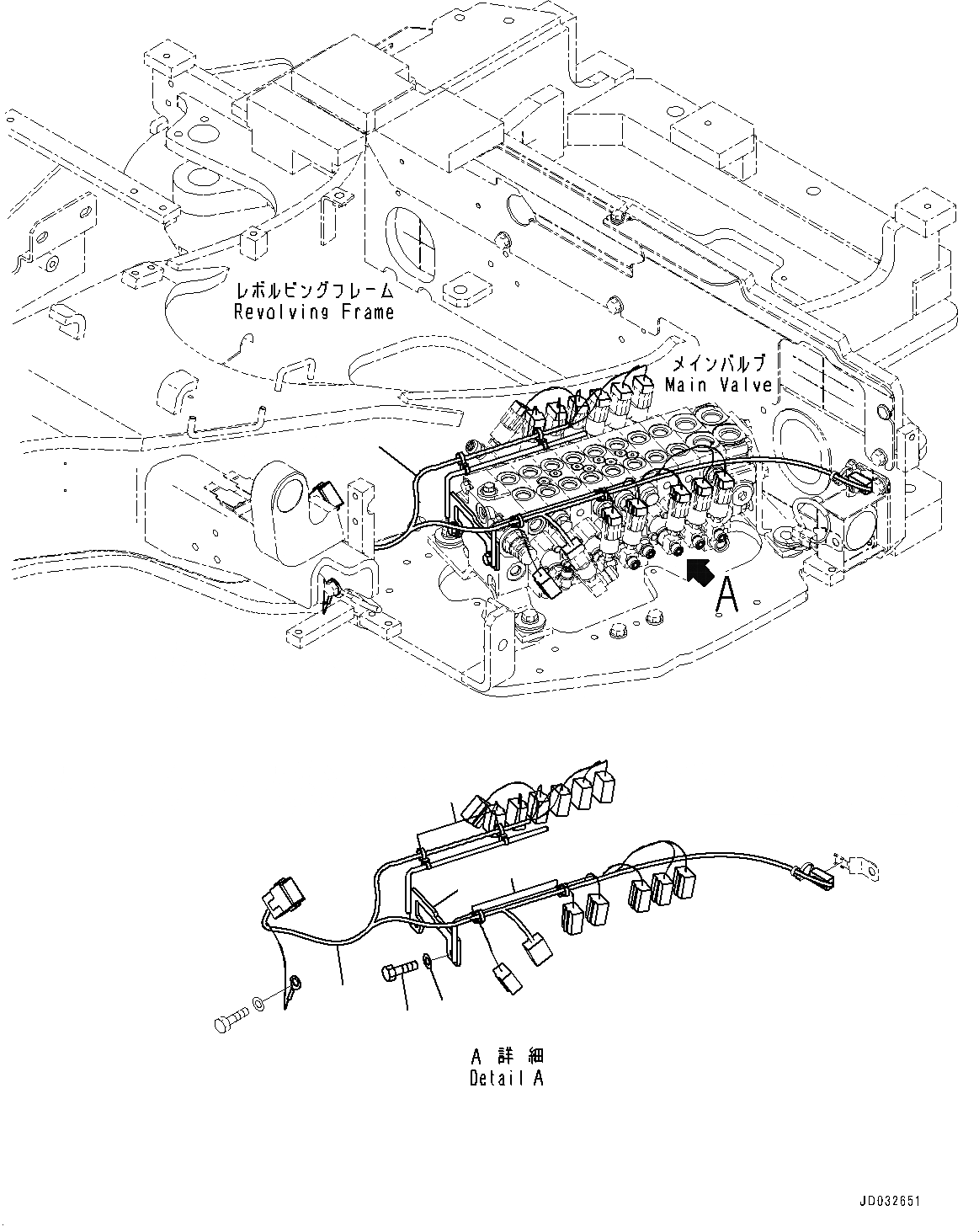 Схема запчастей Komatsu PC35MR-3 - УПРАВЛЯЮЩ. КЛАПАН, СИГНАЛ ХОДА КОМПОНЕНТЫ (/) (№8-) УПРАВЛЯЮЩ. КЛАПАН, С WRIST УПРАВЛ-Е, АВТОМАТИЧ. DECELERATOR, ДЛЯ -ДОПОЛН. АКТУАТОР ТРУБЫ