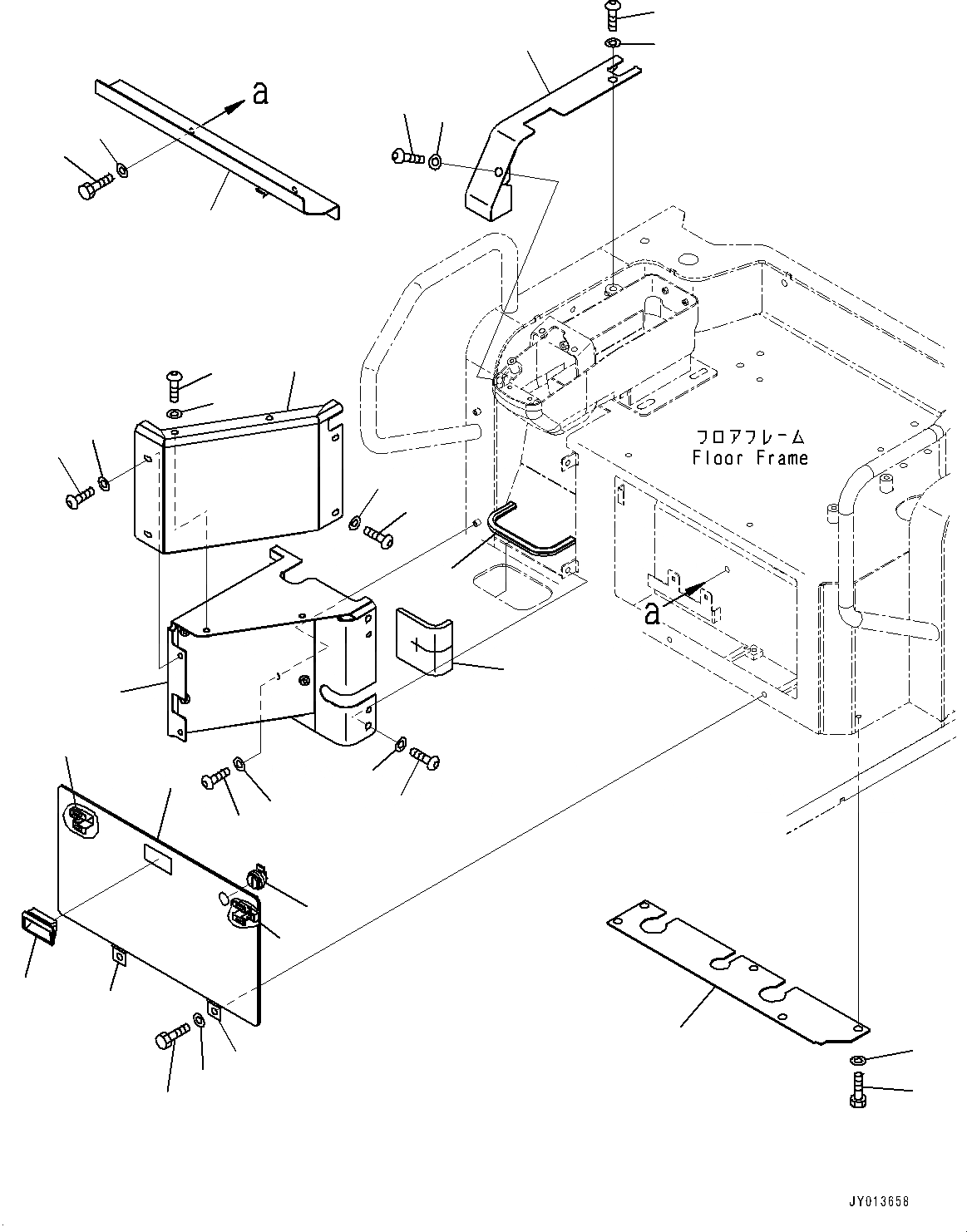 Схема запчастей Komatsu PC35MR-3 - ОСНОВН. КОНСТРУКЦИЯ, КРЫШКА(№8-) ОСНОВН. КОНСТРУКЦИЯ, КРОМЕ ЯПОН., С ПРОПОРЦИОНАЛЬН. РЫЧАГ УПРАВЛ-Я, МАСТЕР КЛЮЧ, ДЛЯ -ДОПОЛН. АКТУАТОР ТРУБЫ, СИСТЕМА ROPS