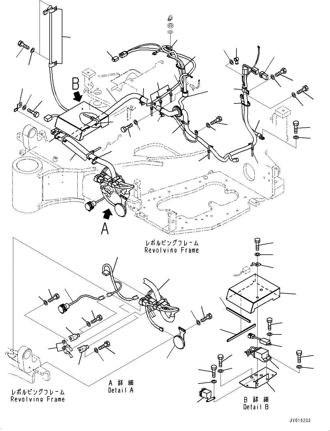 Схема запчастей Komatsu PC35MR-3 - ЭЛЕКТРИЧ. ПРОВОДКА, С ПРОПОРЦИОНАЛЬН. РЫЧАГ УПРАВЛ-Я, АВТОМАТИЧ. DECELERATOR, ДЛЯ КАБИНА ROPS, ПРОВОДКА (№7-8) ЭЛЕКТРИЧ. ПРОВОДКА, С ПРОПОРЦИОНАЛЬН. РЫЧАГ УПРАВЛ-Я, АВТОМАТИЧ. DECELERATOR, ДЛЯ КАБИНА ROPS