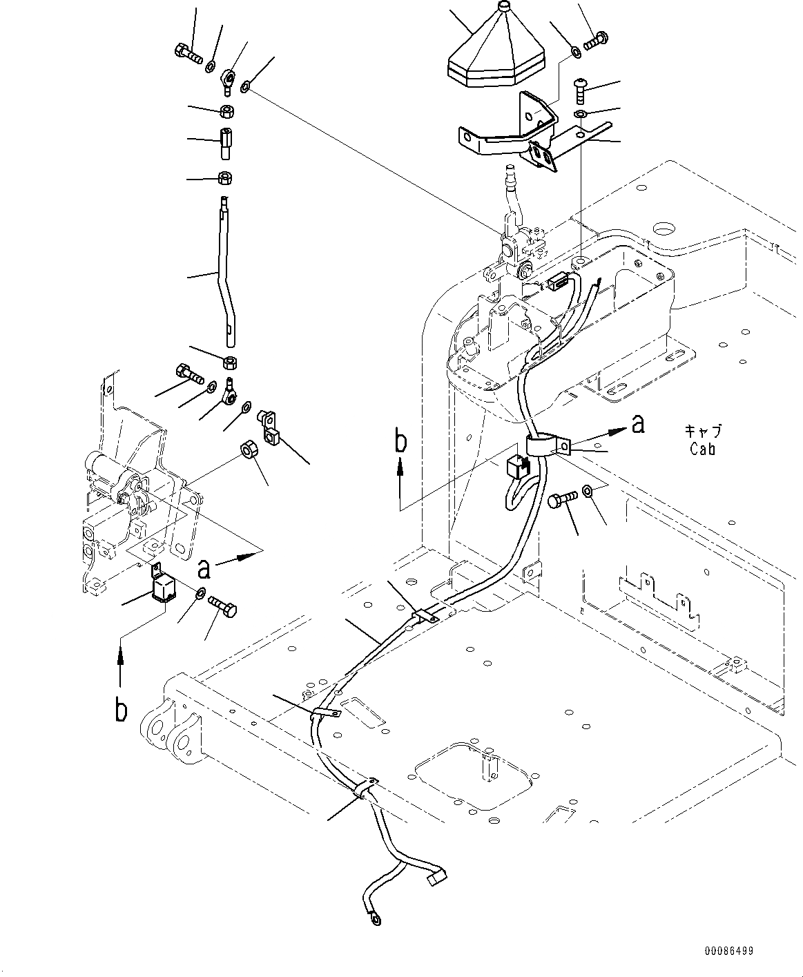 Схема запчастей Komatsu PC35MR-3 - КАБИНА, -ДОПОЛН. АКТУАТОР ТРУБЫ, ПОВОРОТН. ОТВАЛ С ИЗМ. УГЛОМ DOZER, КАБИНА ROPS, С КОНДИЦИОНЕРОМ, БЕЗ МАСТЕР КЛЮЧ, ОТВАЛ CONTR КАБИНА, -ДОПОЛН. АКТУАТОР ТРУБЫ, ПОВОРОТН. ОТВАЛ С ИЗМ. УГЛОМ DOZER, КАБИНА ROPS, С КОНДИЦИО