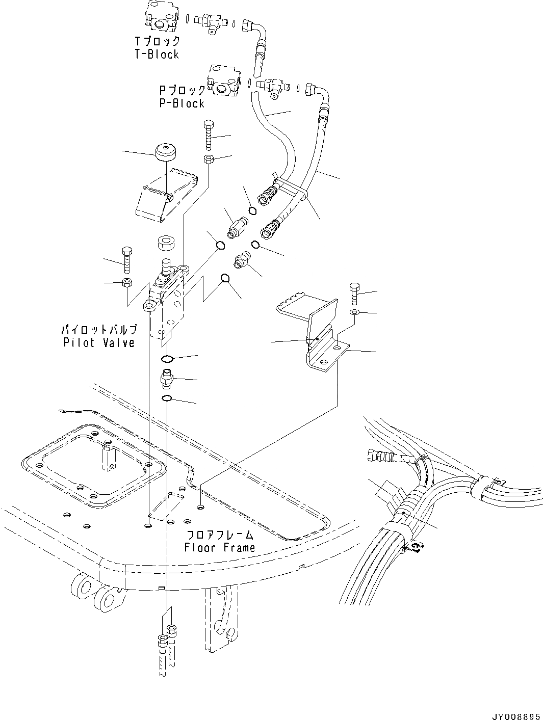 Схема запчастей Komatsu PC35MR-3 - ОСНОВН. КОНСТРУКЦИЯ, КРОМЕ ЯПОН., -ДОПОЛН. АКТУАТОР ТРУБЫ, ВЫСОК. ЕМК., С МАСТЕР КЛЮЧ, КРЕПЛЕНИЕ (/) (№8-) ОСНОВН. КОНСТРУКЦИЯ, КРОМЕ ЯПОН., -ДОПОЛН. АКТУАТОР ТРУБЫ, ВЫСОК. ЕМК., С МАСТЕР КЛЮЧ