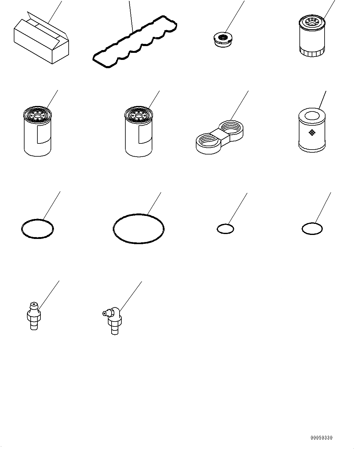 Схема запчастей Komatsu PC220-8 - ЗАП. ЧАСТИ (№8-) ЗАП. ЧАСТИ