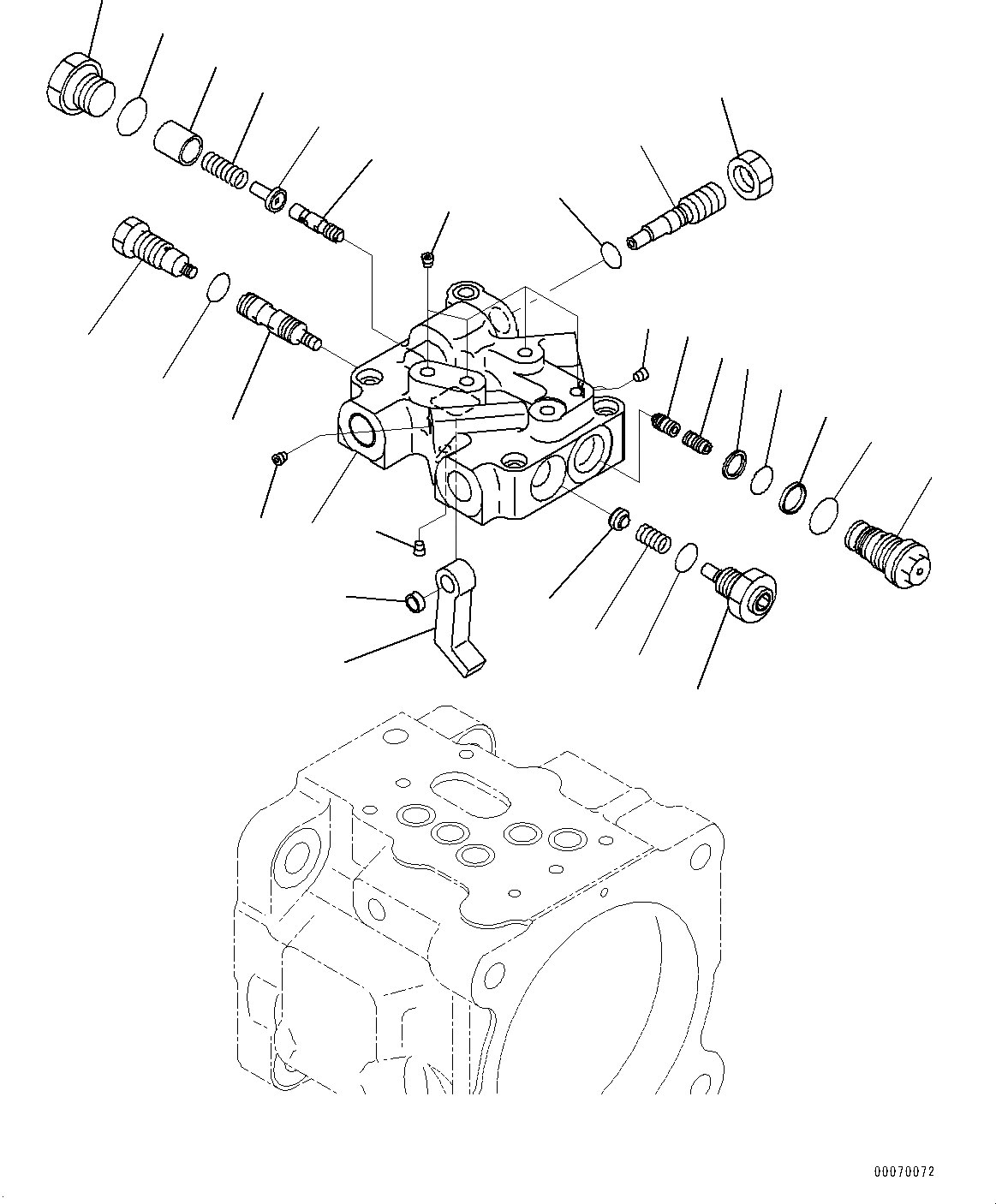 Схема запчастей Komatsu PC30MR-3 - ДВИГАТЕЛЬ, ВНУТР. ЧАСТИ, ОСНОВН. НАСОС (/) (№7-) ДВИГАТЕЛЬ, С КАБИНОЙ ОБОГРЕВАТЕЛЬ., ДЛЯ КРОМЕ ЯПОН., КАБИНА ROPS