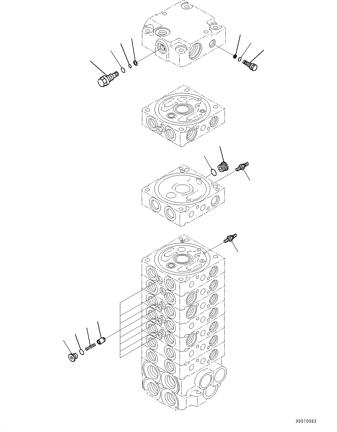Схема запчастей Komatsu PC30MR-3 - УПРАВЛЯЮЩ. КЛАПАН, 9-КЛАПАН (7/) (№7-) УПРАВЛЯЮЩ. КЛАПАН, -ДОПОЛН. АКТУАТОР ТРУБЫ, ДЛЯ СТРАН ЕС ARRANGEMENT, TURKEY