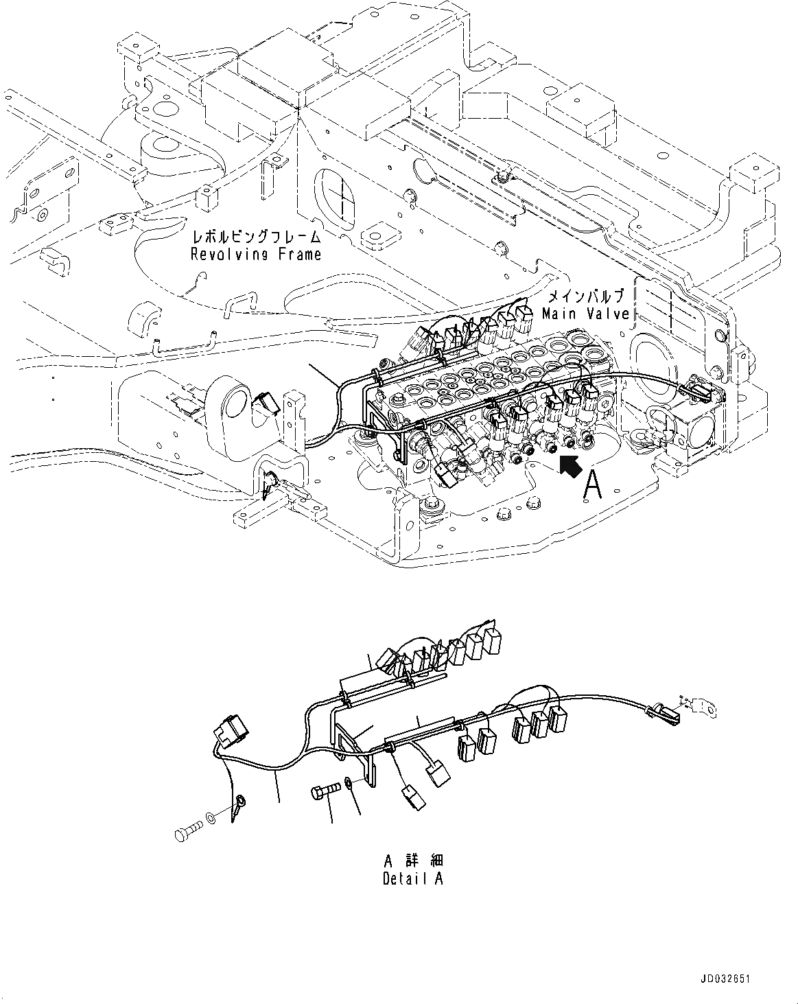 Схема запчастей Komatsu PC30MR-3 - УПРАВЛЯЮЩ. КЛАПАН, СИГНАЛ ХОДА КОМПОНЕНТЫ (/) (№-) УПРАВЛЯЮЩ. КЛАПАН, -ДОПОЛН. АКТУАТОР ТРУБЫ, С АВТОМАТИЧ. DECELERATOR, ДЛЯ СТРАН ЕС ARRANGEMENT