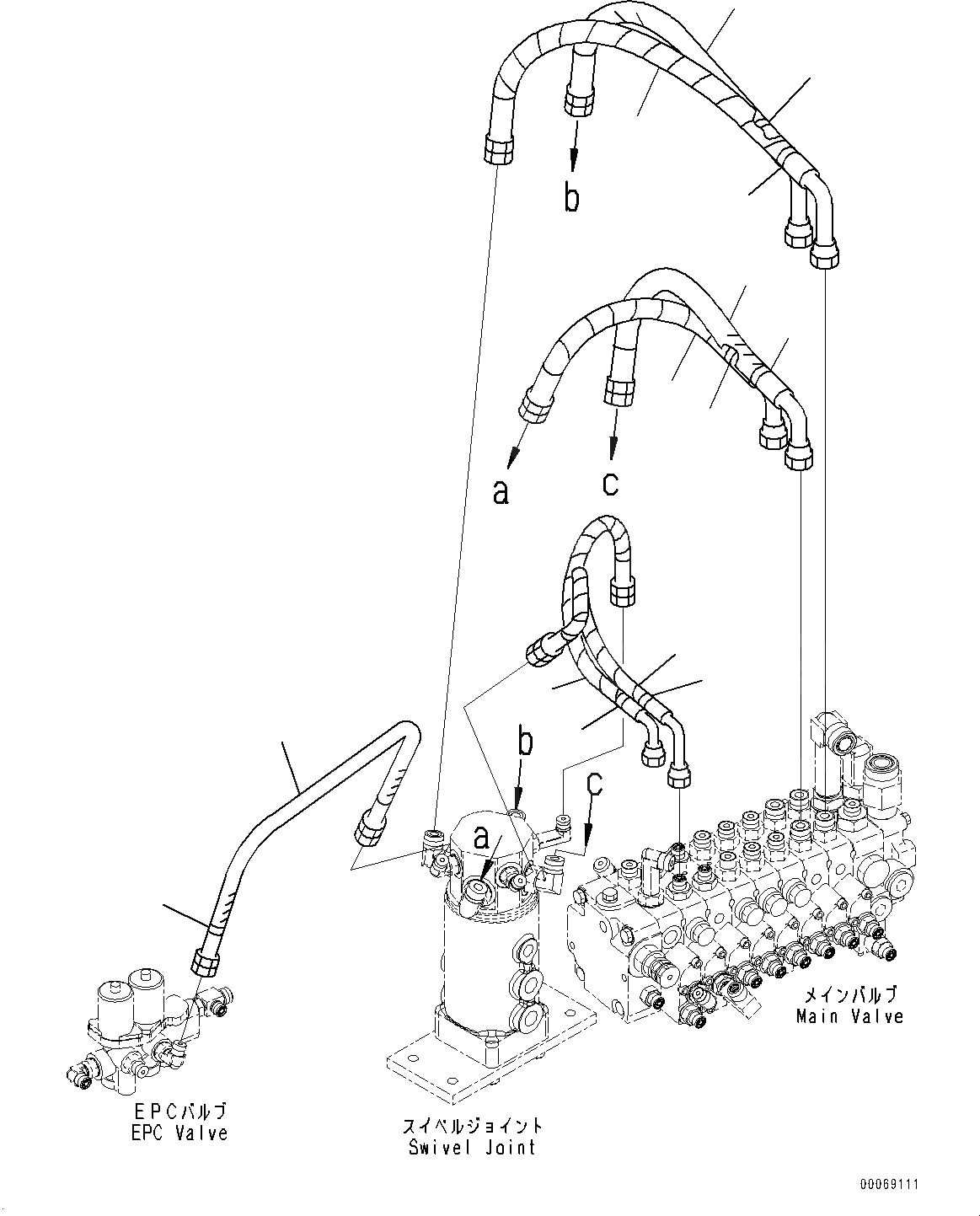 Схема запчастей Komatsu PC30MR-3 - АКТУАТОР ТРУБЫ, ХОД И ОТВАЛ (№7-) АКТУАТОР ТРУБЫ, -ДОПОЛН. АКТУАТОР ТРУБЫ, ДЛЯ АВСТРАЛИИ И НОВ. ZEALAND
