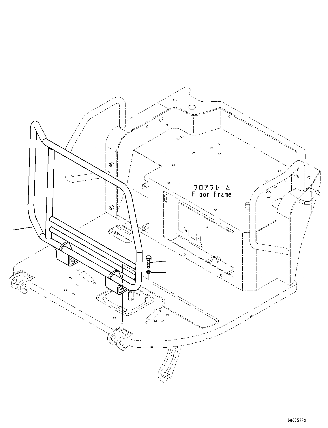 Схема запчастей Komatsu PC30MR-3 - ОСНОВН. КОНСТРУКЦИЯ, ПОРУЧНИ(№77-) ОСНОВН. КОНСТРУКЦИЯ, С ПРОПОРЦИОНАЛЬН. РЫЧАГ УПРАВЛ-Я, МАСТЕР КЛЮЧ, ДЛЯ -ДОПОЛН. АКТУАТОР ТРУБЫ, СИСТЕМА ROPS
