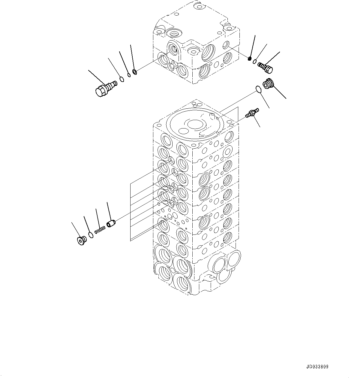 Схема запчастей Komatsu PC27MR-3 - УПРАВЛЯЮЩ. КЛАПАН, 9-КЛАПАН (9/) (№9-) УПРАВЛЯЮЩ. КЛАПАН, -ДОПОЛН. АКТУАТОР ТРУБЫ, ДЛЯ СИСТЕМА ROPS