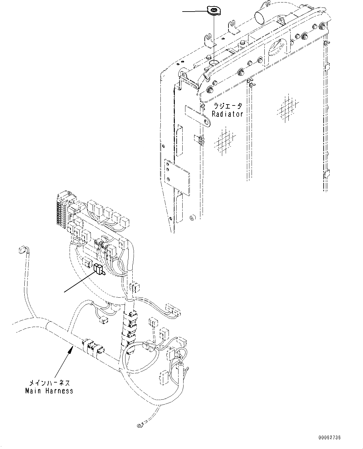 Схема запчастей Komatsu PC200LC-8 - ПЕРЕКЛЮЧАТЕЛЬ (№-) ПЕРЕКЛЮЧАТЕЛЬ, ВЫС. ALTITUDE AREA ARRANGEMENT, M