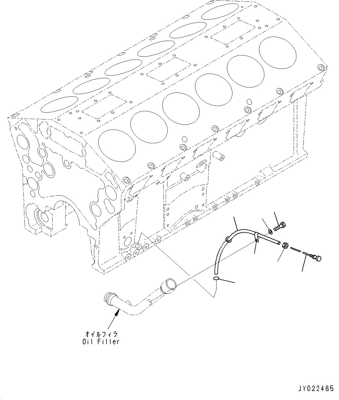 Схема запчастей Komatsu SAA12V140E-3B - ПОДДОН ДВИГ-ЛЯ, МАСЛ. ЩУП (№-) ПОДДОН ДВИГ-ЛЯ, ДЛЯ МАСЛ. БЫСТР. ЗАПРАВ., ДВИГАТЕЛЬ PRE-СМАЗКА СИСТЕМА