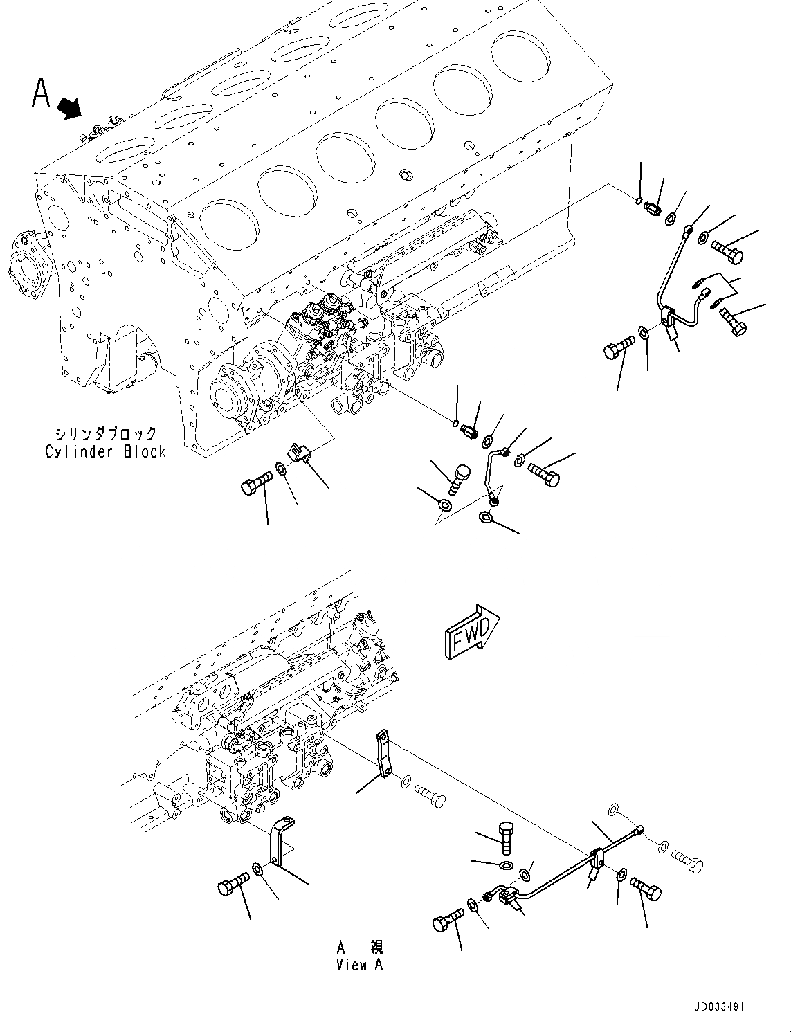 Схема запчастей Komatsu SAA12V140E-3B - ТОПЛИВН. НАСОС СМАЗКА (№-) ТОПЛИВН. НАСОС СМАЗКА, ДЛЯ BAD ТОПЛИВН. И ПЛОХ. ТОПЛИВО СПЕЦ-ЯIFICATION, ВОДН.+DUST
