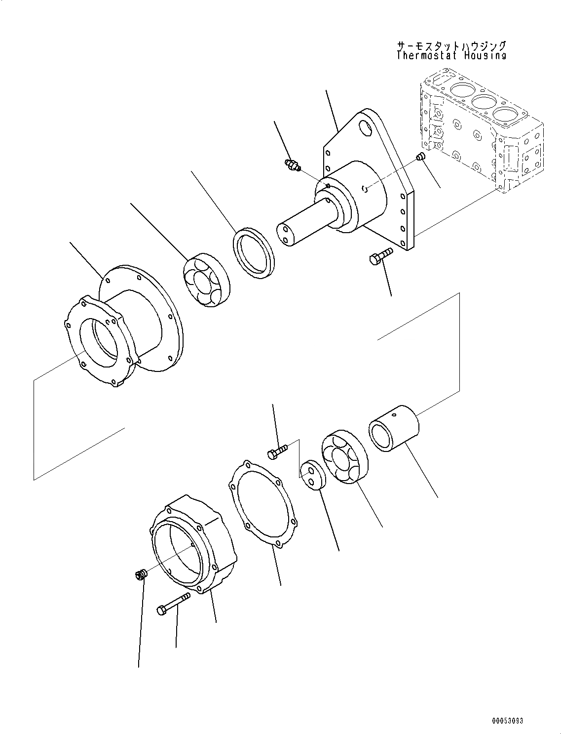 Схема запчастей Komatsu SAA12V140E-3B - ВЕНТИЛЯТОР ОХЛАЖДЕНИЯ ПРИВОД (№-) ВЕНТИЛЯТОР ОХЛАЖДЕНИЯ ПРИВОД