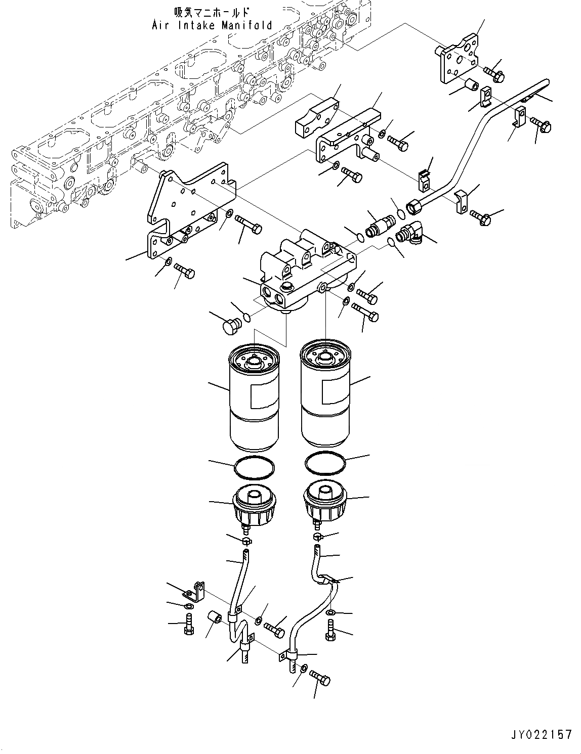 Схема запчастей Komatsu SAA6D170E-5B - ТОПЛИВН. ФИЛЬТР. И ТРУБЫ, PREФИЛЬТР. И КРЕПЛЕНИЕ (№7-) ТОПЛИВН. ФИЛЬТР. И ТРУБЫ, PROVISION ДЛЯ BAD ТОПЛИВН. И ПЛОХ. ТОПЛИВО СПЕЦ-ЯIFICATION, ВОДН.+DUST, TURKEY, ЕС БЕЗОПАСН. REGULATION