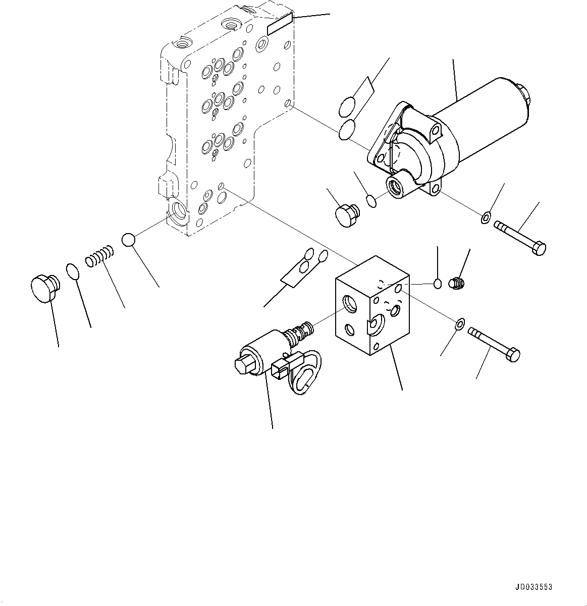 Схема запчастей Komatsu WA470-6A - ГИДРОТРАНСФОРМАТОР И ТРАНСМИССИЯ, УПРАВЛЯЮЩ. КЛАПАН (/7) (№9-) ГИДРОТРАНСФОРМАТОР И ТРАНСМИССИЯ, БЕЗ БЛОКИР.UP ТИП